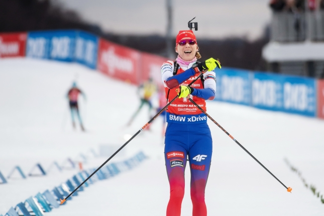 Oberhof: Nasťa Kuzminová po ďalšom skvelom výkone strieborná, P. Fialková 32.