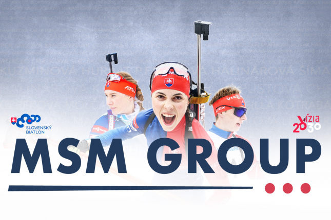 MSM GROUP sa stáva hlavným partnerom Slovenského biatlonu