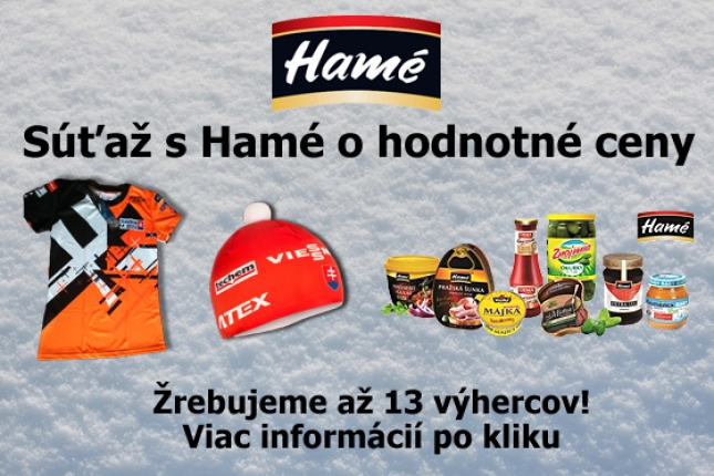 S novým rokom prišla aj nová súťaž o trinásť cien od Hamé