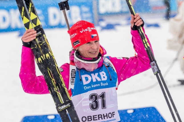 Oberhof: Kuzminová opět vítězně, famózní Vítková skončila třetí